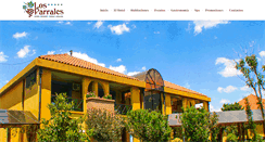 Desktop Screenshot of losparraleshotel.com